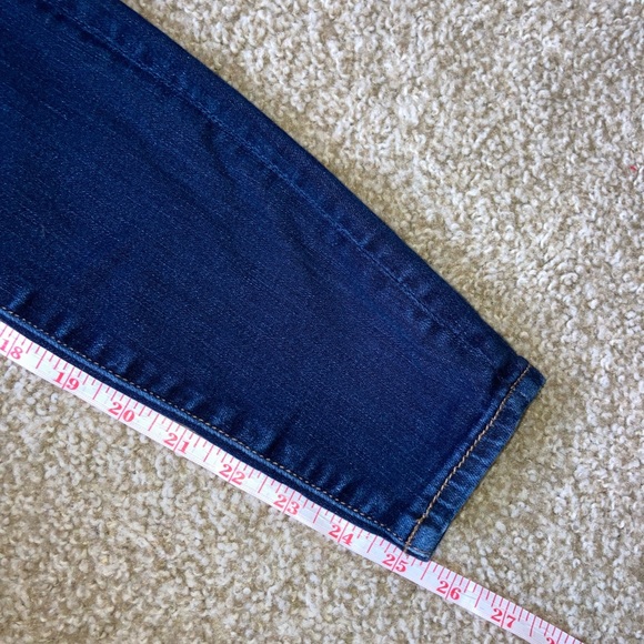 American Eagle Next Level Stretch X Jeggings Jeans - Dark Wash Size 2 Short - Picture 9 of 9